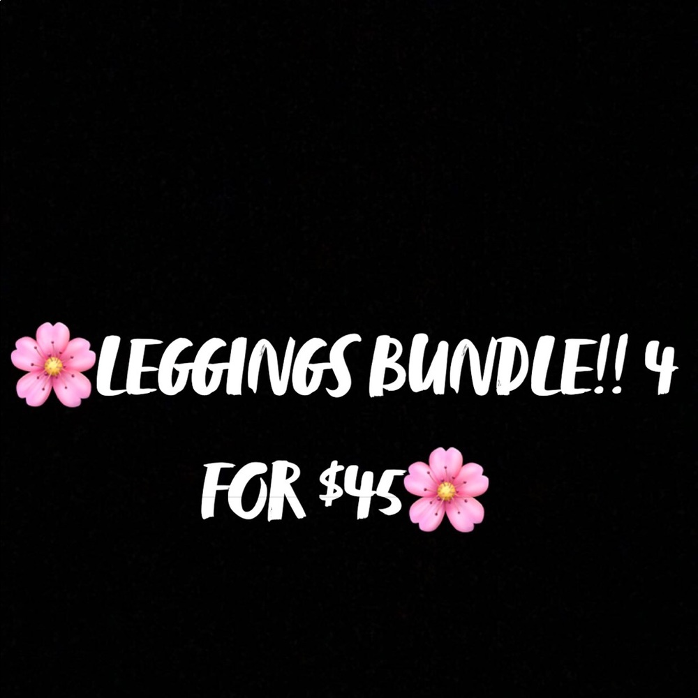🌸4 pairs of old navy leggings for $45.00🌸